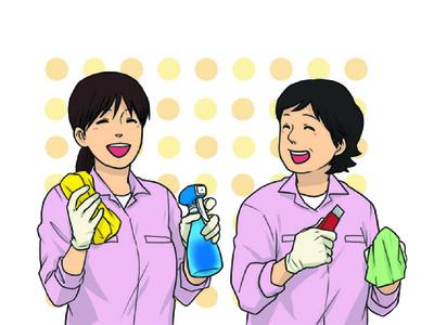 まだ間に合います！オープニングのクリーンスタッフ募集♪【未経験可】【幅広い年代活躍中】【病院勤務で安定収入】