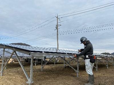 無資格・未経験から始められる【日給14,000円～！】畑や空き地への太陽光パネルの組み立て・設置...