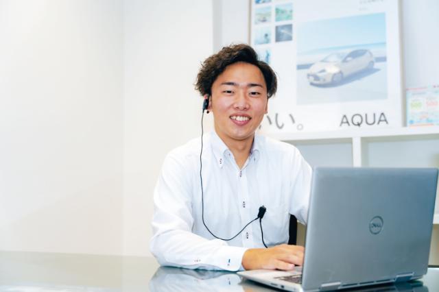 【中古車営業・販売】《中区大野芝》トヨタ自動車正規ディーラーの営業職（正社員）募集◆営業未経験者歓迎