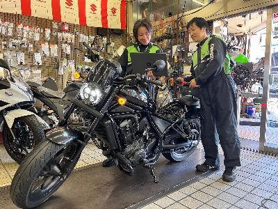 【バイク好きな方集まれ！】大阪市内最大規模のバイク店で一緒に働きませんか！未経験～ブランクのある...